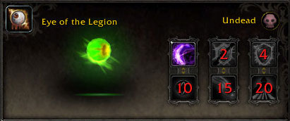 Eye of the Legion Loot